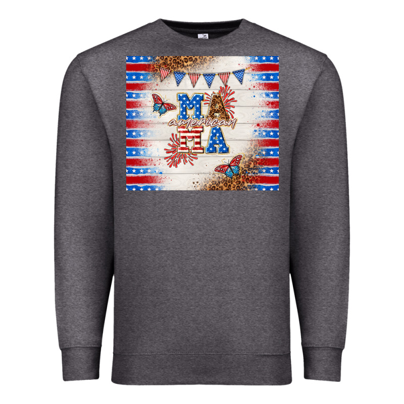 American Mama Premium Sweatshirt by TumblerDesignByShophia | Teevron