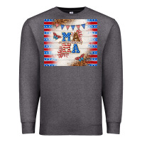 Charcoal Heather American mama Premium Sweatshirt - TumblerDesignByShophia