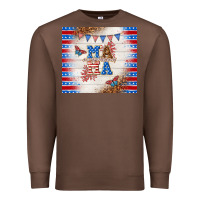 Chestnut American mama Premium Sweatshirt - TumblerDesignByShophia
