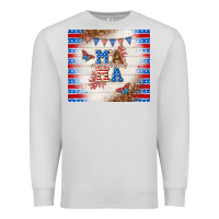 Dove Grey American mama Premium Sweatshirt - TumblerDesignByShophia
