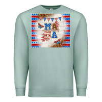 Seafoam American mama Premium Sweatshirt - TumblerDesignByShophia