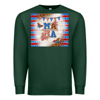 Sports Green American mama Premium Sweatshirt - TumblerDesignByShophia