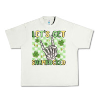 Pistachio let's get shamrocked Urban Heavy Tee - MaliasSmallBusiness