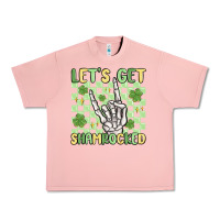 Salmon let's get shamrocked Urban Heavy Tee - MaliasSmallBusiness