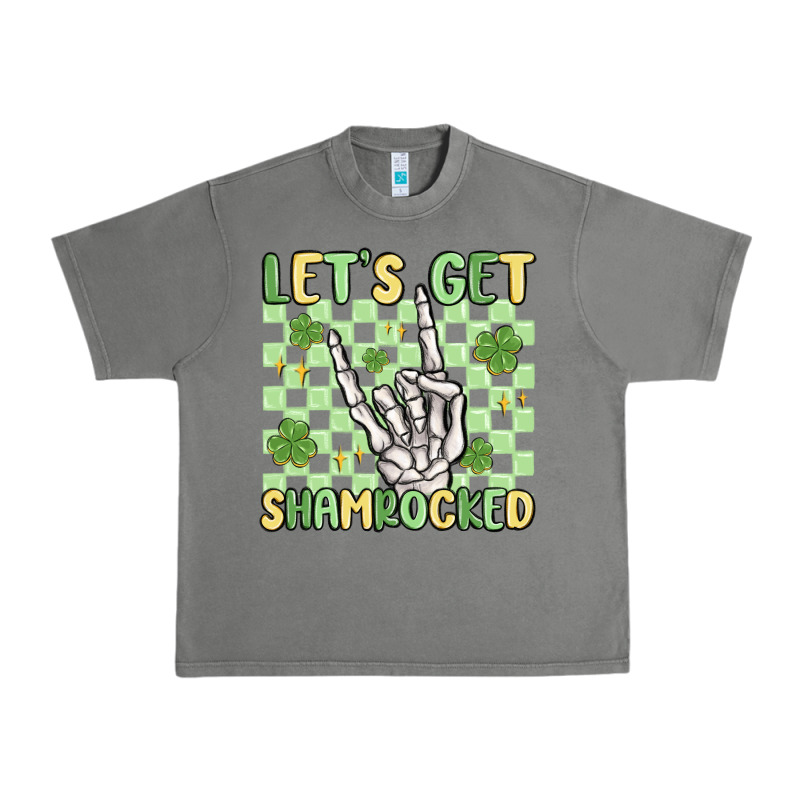 Let's Get Shamrocked Urban Heavy Tee by MaliasSmallBusiness | Teevron
