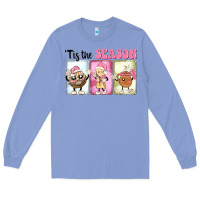 Colony Blue Christmas tis the season Long Sleeve Tee - MaliasSmallBusiness