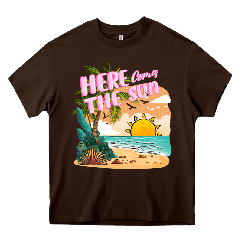 Here Comes The Sun Heavy Core Tee by JahusDesignShop | Teevron