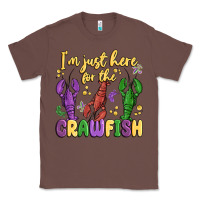 Chestnut i'm just here for the crawfish Classic Tee - MaliasSmallBusiness