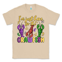Mushroom i'm just here for the crawfish Classic Tee - MaliasSmallBusiness