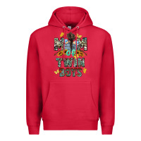 Cardinal mom of twin boys mother's day Premium Hoodie - CowGirlArtShop