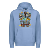 Colony Blue mom of twin boys mother's day Premium Hoodie - CowGirlArtShop