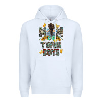 White mom of twin boys mother's day Premium Hoodie - CowGirlArtShop