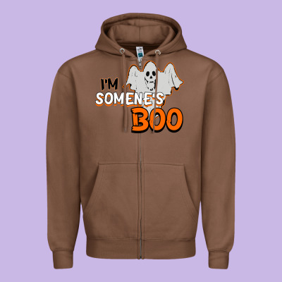 I'm Someone's Boo Halloween Zipper Hoodie Designed By Bettercallsaul