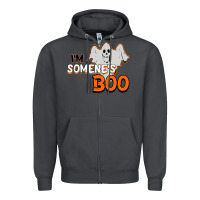 Smoke I'm Someone's Boo Halloween Zipper Hoodie - Bettercallsaul