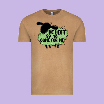 He Left The 99 To Come For Me Vintage Tee Designed By Maliassmallbusiness