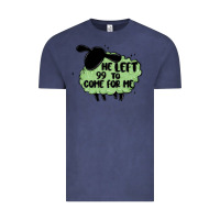 Vintage Denim he left the 99 to come for me Vintage Tee - MaliasSmallBusiness