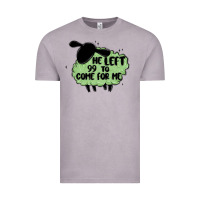 Vintage Zinc he left the 99 to come for me Vintage Tee - MaliasSmallBusiness