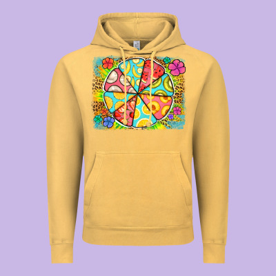 Fruit Plate Vintage Hoodie Designed By Jasminsmagicworld