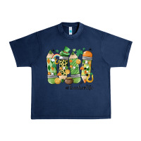 Navy retro patricks day teacher life Urban Heavy Tee - MaliasSmallBusiness