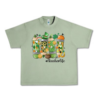 Oil Green retro patricks day teacher life Urban Heavy Tee - MaliasSmallBusiness