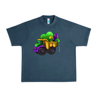 Midnight Navy loads of mardi gras truck Urban Heavy Tee - AdoDesignShop