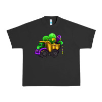Pigment Black loads of mardi gras truck Urban Heavy Tee - AdoDesignShop