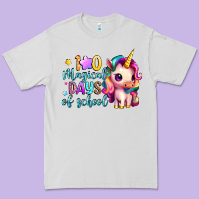 100 Magical Days Of School Premium Tee Designed By Artiststas