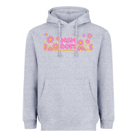 Heather Grey mom boss daisies Heavyweight Hoodie - TumblerDesignByShophia