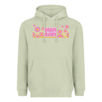 Matcha mom boss daisies Heavyweight Hoodie - TumblerDesignByShophia