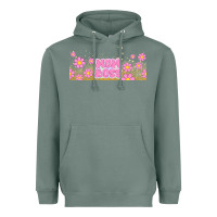 Sage mom boss daisies Heavyweight Hoodie - TumblerDesignByShophia