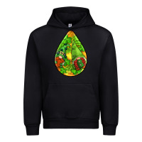Black st.patrick's teardrop earrings Urban Hoodie - FaDigitalArtStudio
