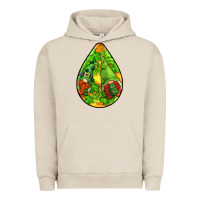 Pigment French Oak st.patrick's teardrop earrings Urban Hoodie - FaDigitalArtStudio