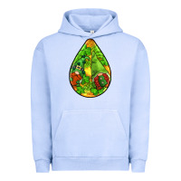 Pigment Grape Ice st.patrick's teardrop earrings Urban Hoodie - FaDigitalArtStudio