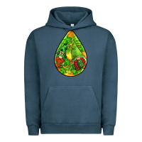 Pigment Midnight Navy st.patrick's teardrop earrings Urban Hoodie - FaDigitalArtStudio