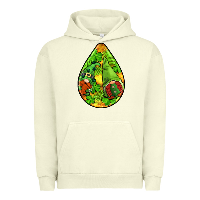 St.patrick's Teardrop Earrings Urban Hoodie by FaDigitalArtStudio | Teevron