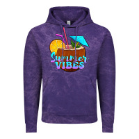 Cloud Purple summer vibes coconut drink Vintage Hoodie - Jasminsmagicworld