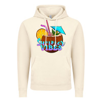Vintage Artic summer vibes coconut drink Vintage Hoodie - Jasminsmagicworld