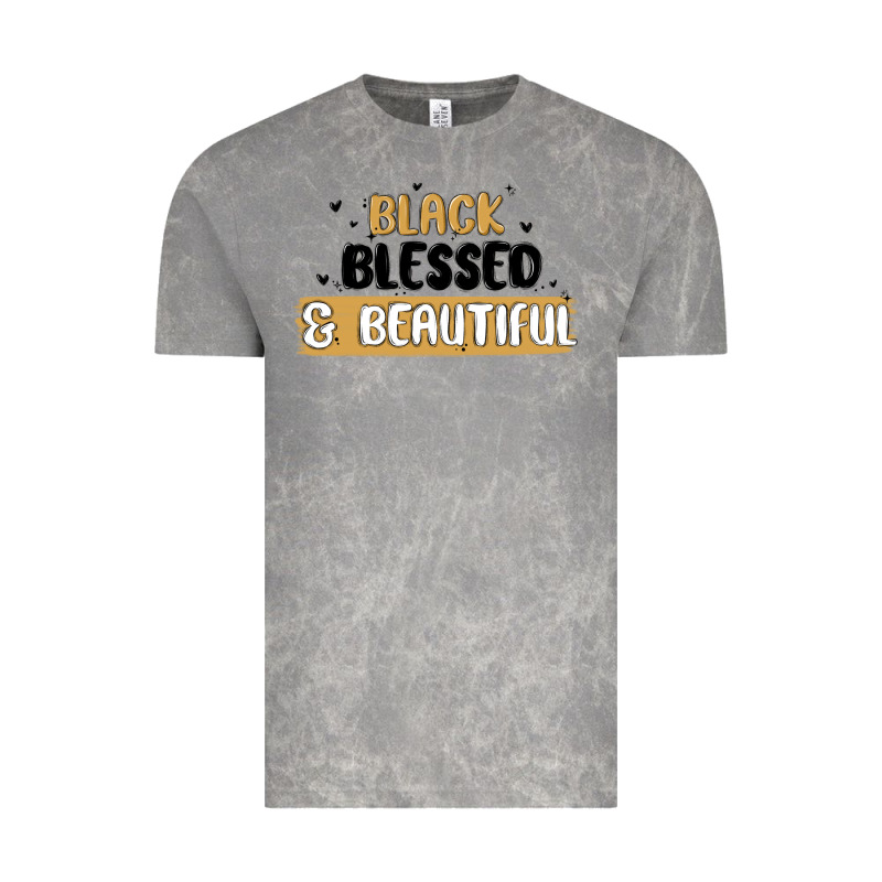 Black Blessed & Beautiful Vintage Tee by MaliasSmallBusiness | Teevron