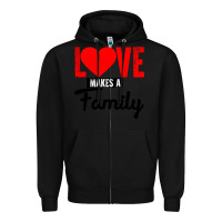 Black family love Zipper Hoodie - Bettercallsaul
