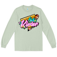 Matcha hello kinder Long Sleeve Tee - JahusDesignShop