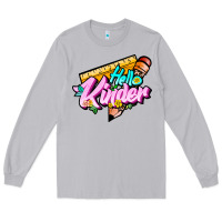 Moon Dust hello kinder Long Sleeve Tee - JahusDesignShop