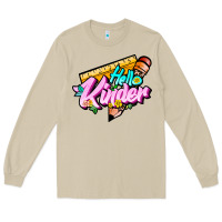 Mushroom hello kinder Long Sleeve Tee - JahusDesignShop