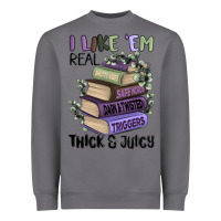 Storm i like them real thick and juicy books Heavyweight Sweatshirt - MaliasSmallBusiness