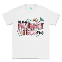 White in my pharmacy tech era Classic Tee - MaliasSmallBusiness