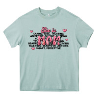 Arona she is mom compliment words Heavy Core Tee - JahusDesignShop