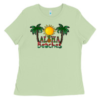 Matcha aloha beaches Ladies Tee - CowhideDigitalArt