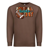Chestnut Football kinda day Premium Sweatshirt - HowdyJamesFarm