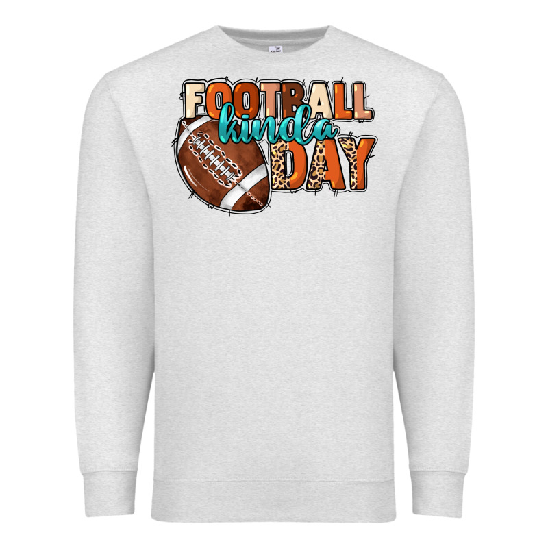 Football Kinda Day Premium Sweatshirt by HowdyJamesFarm | Teevron