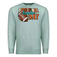 Seafoam Football kinda day Premium Sweatshirt - HowdyJamesFarm