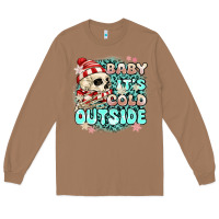 Toasted Coconut baby its cold outside skeleton Long Sleeve Tee - MaliasSmallBusiness